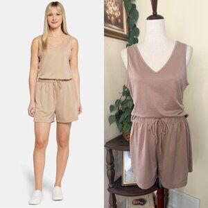 NYDJ Camel French Terry Lounge Set sz S/M NEW